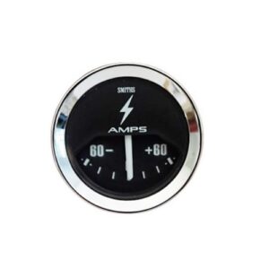 AMMETER GAUGE BLACK FACE