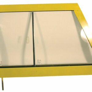 RH DOOR TOP WITH GLASS