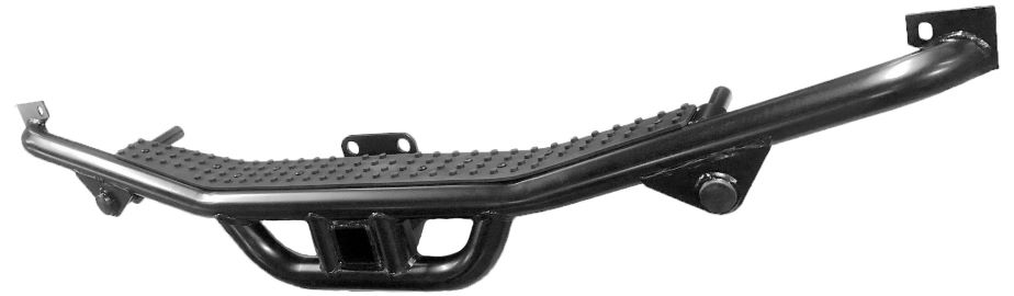 DEF NAS STYLE REAR STEP BLACK RUBBER 2" HITCH