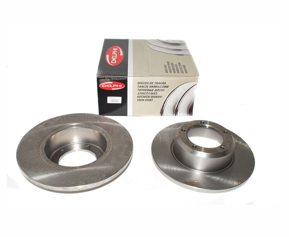 BRAKE DISC, FRONT (SOLID) - DEF/D1/RRC (DELPHI)