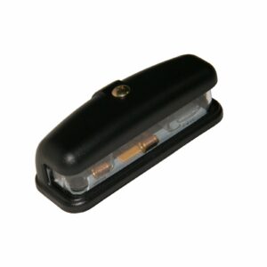 NO. PLATE LAMP ASSEMBLY (BLACK PLASTIC)